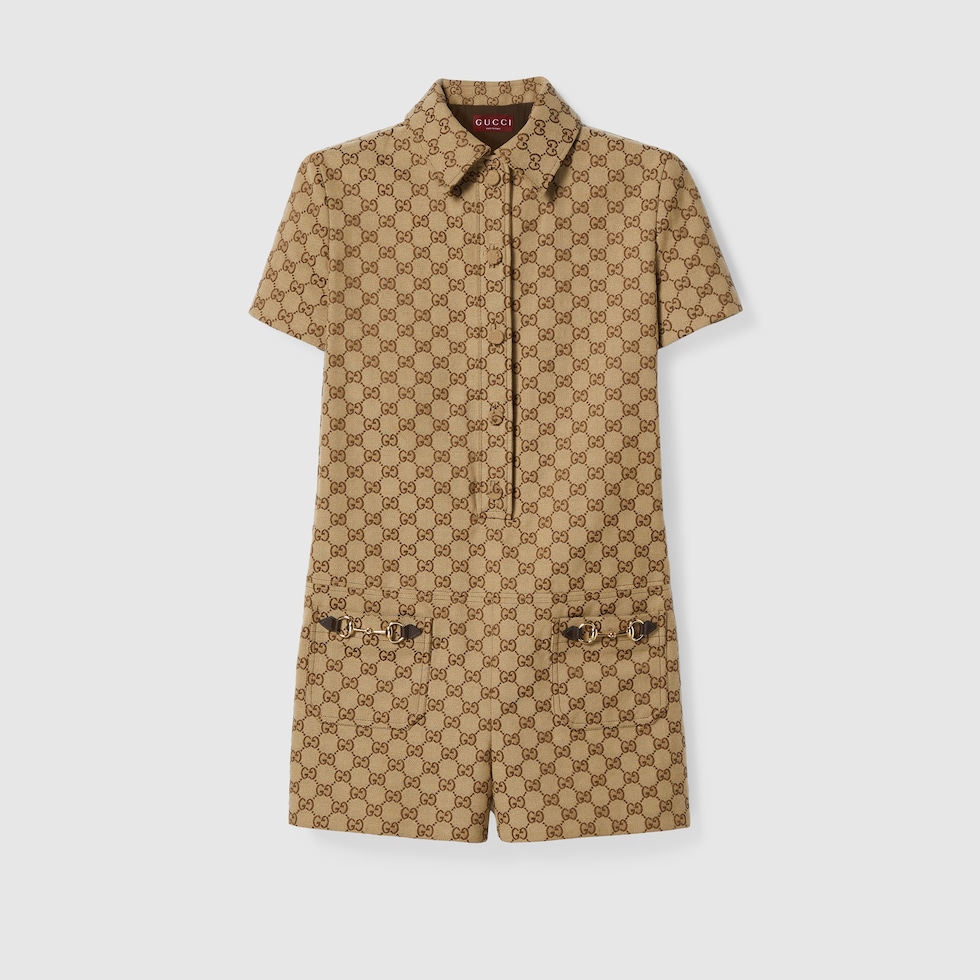 未使用品　グッチ　GUCCI  ベビー　ジャンプスーツ カバーオール フットマフ org.jpg