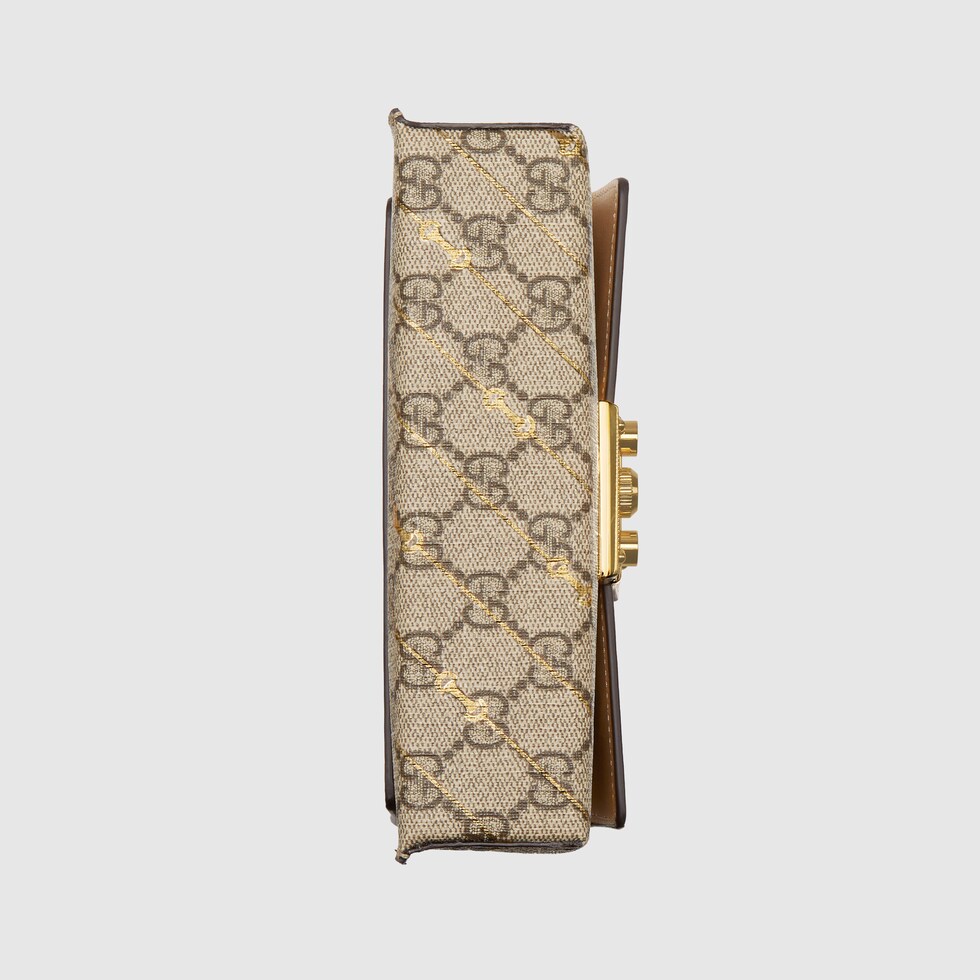 Padlock continental hotsell wallet gucci