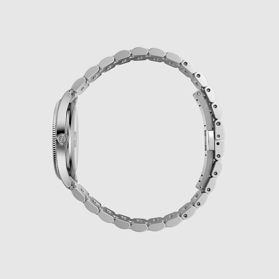G-Timeless watch, 29mm in steel | GUCCI® US G-Timeless watch, 29mm in steel | GUCCI® US