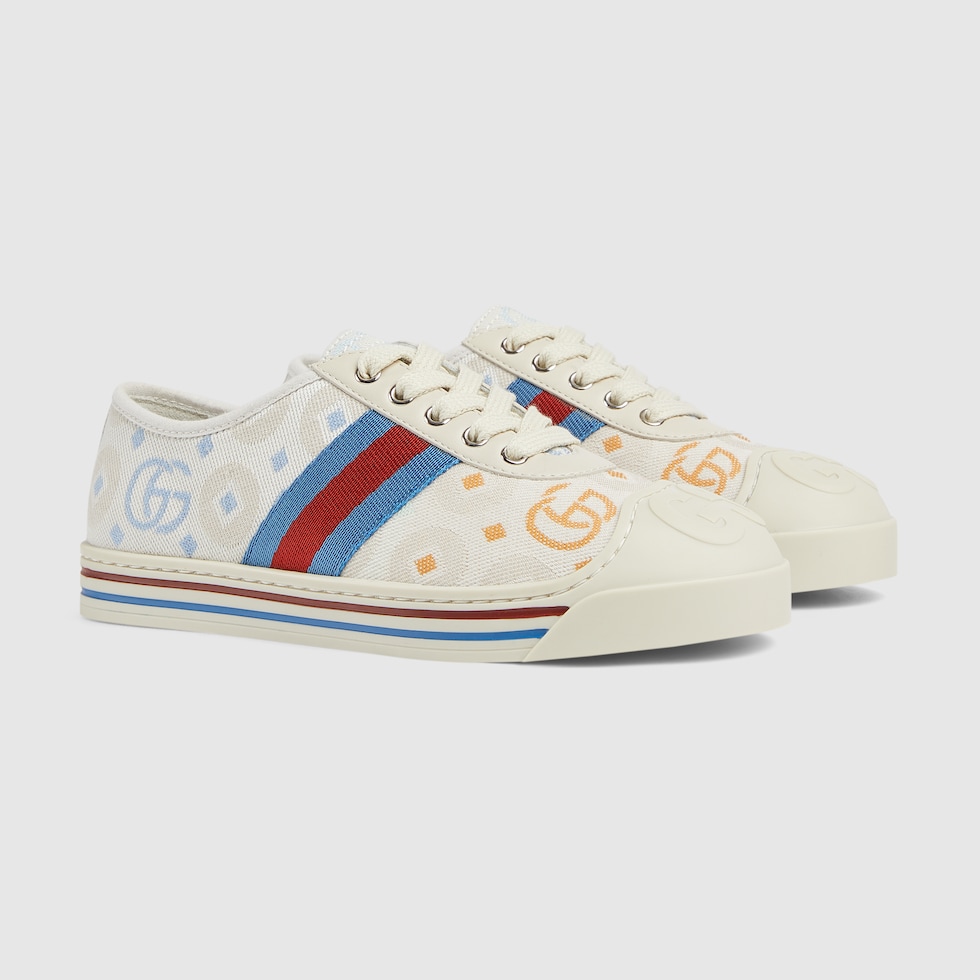 Ace leather sneakers in multicoloured - Gucci Kids | Mytheresa