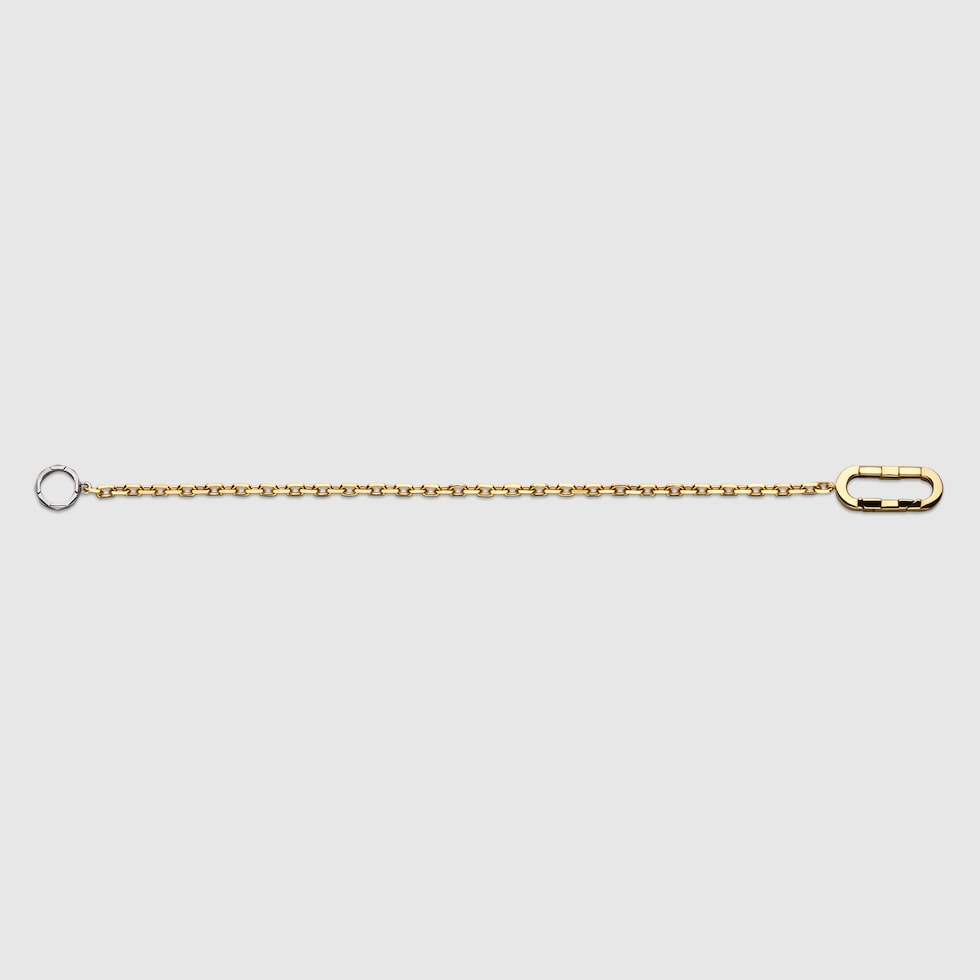 Gucci Link to Love 18k chain bracelet in 18k yellow gold