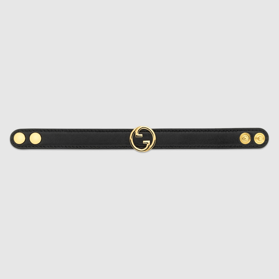 GUCCI*セレブが愛した逸品*グッチブロンディ レザーブレスレット GUCCI*セレブが愛した逸品*グッチブロンディ レザーブレスレット
