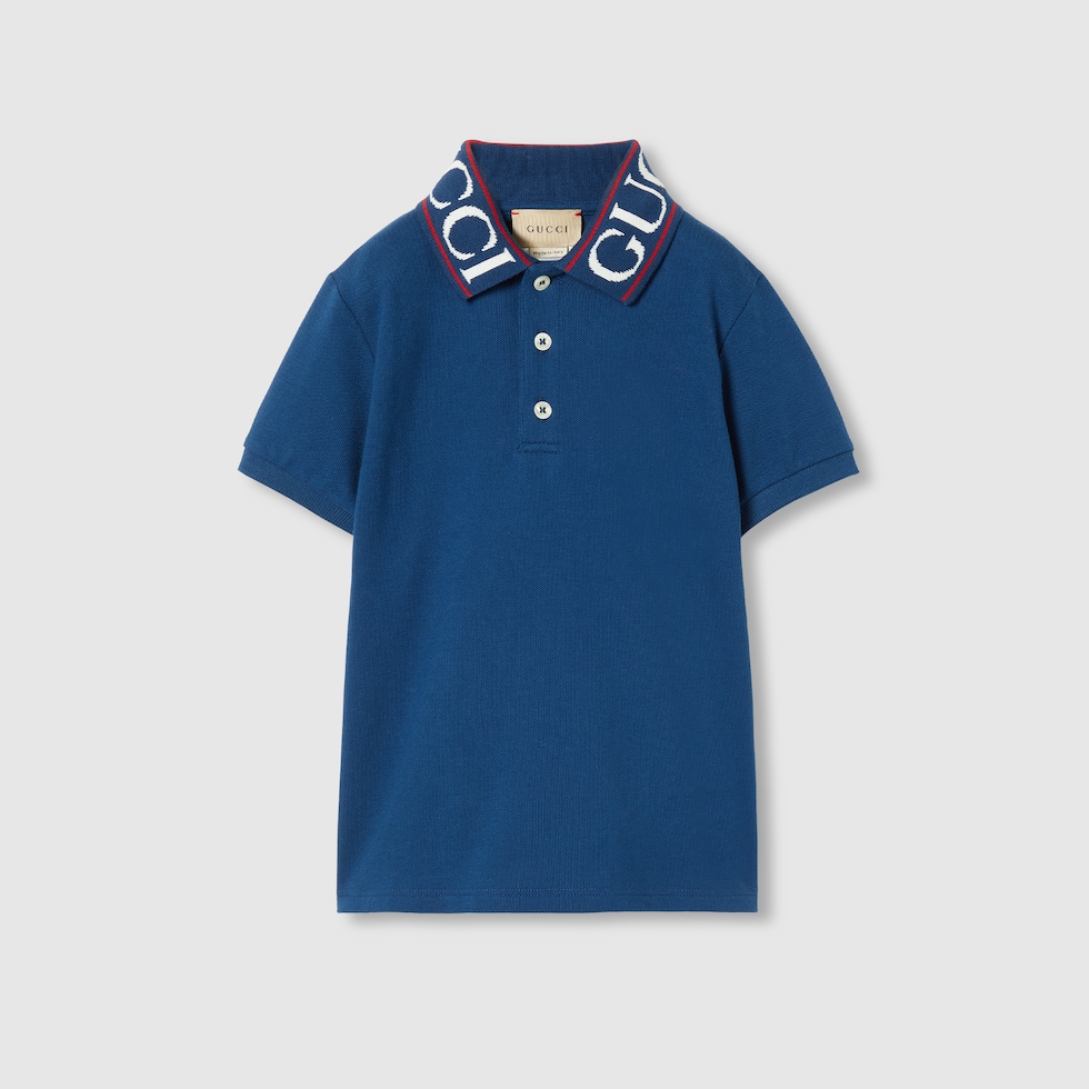 Gucci Kids Polo newest Shirt With Logo Size 5 NWT