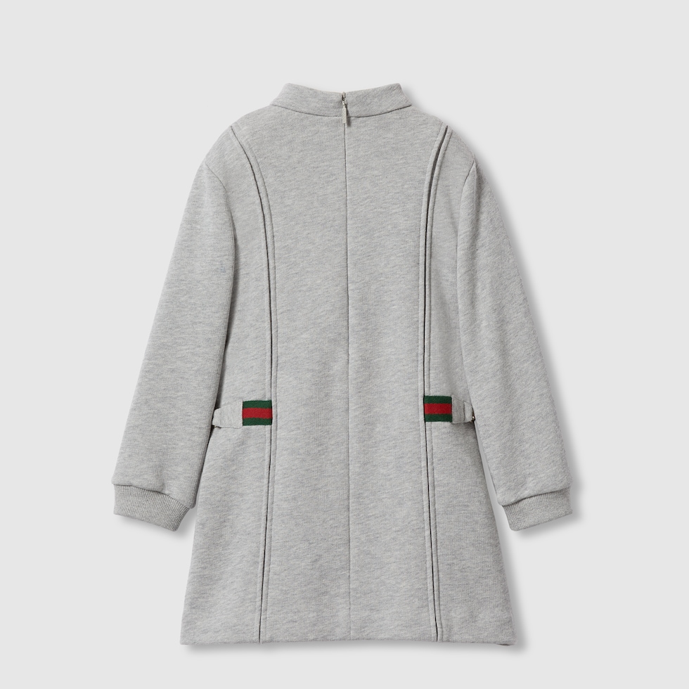 Mid-Season Dress For Boy In Gucci Print Yellow Color main image 0