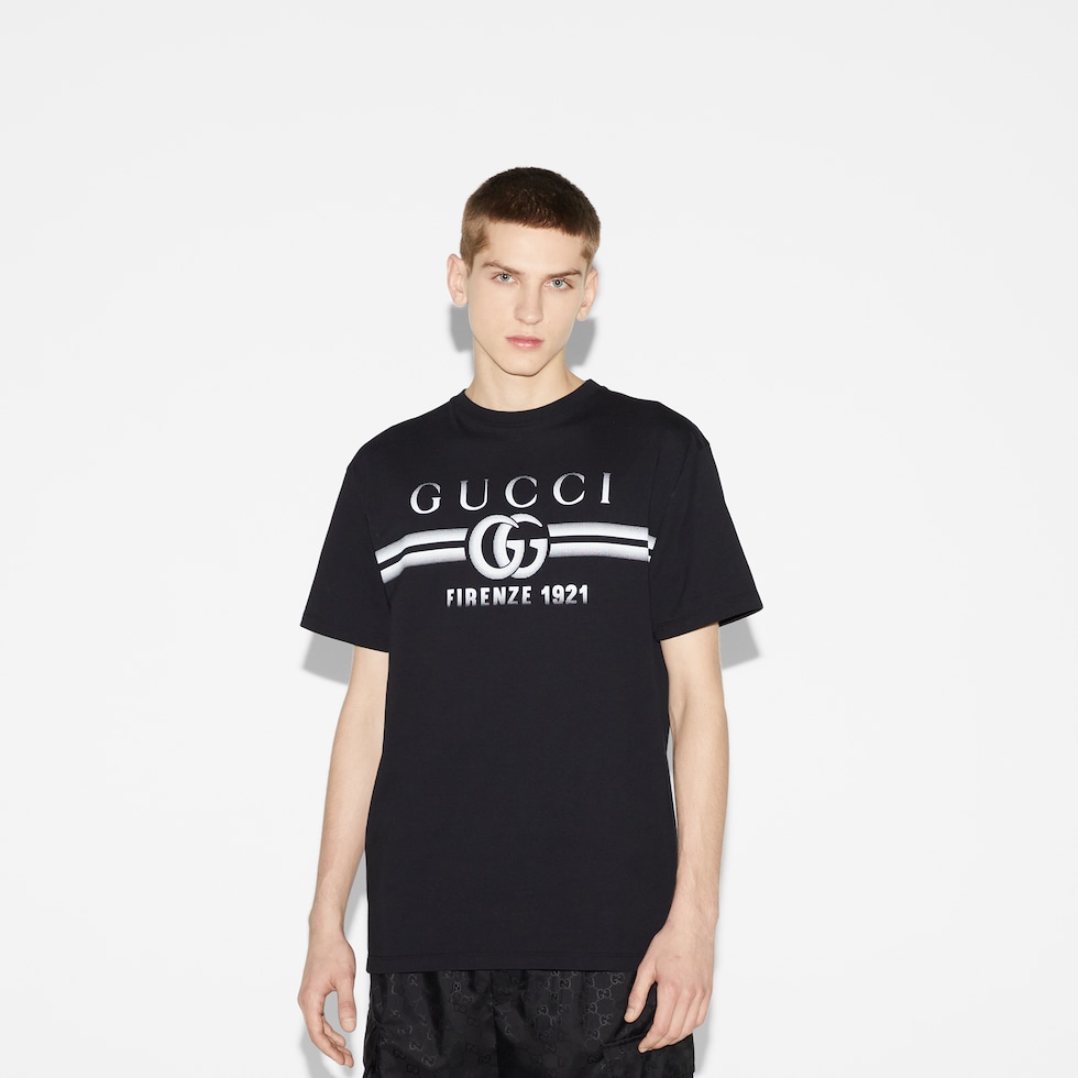 Gucci Jersey Print T Shirt