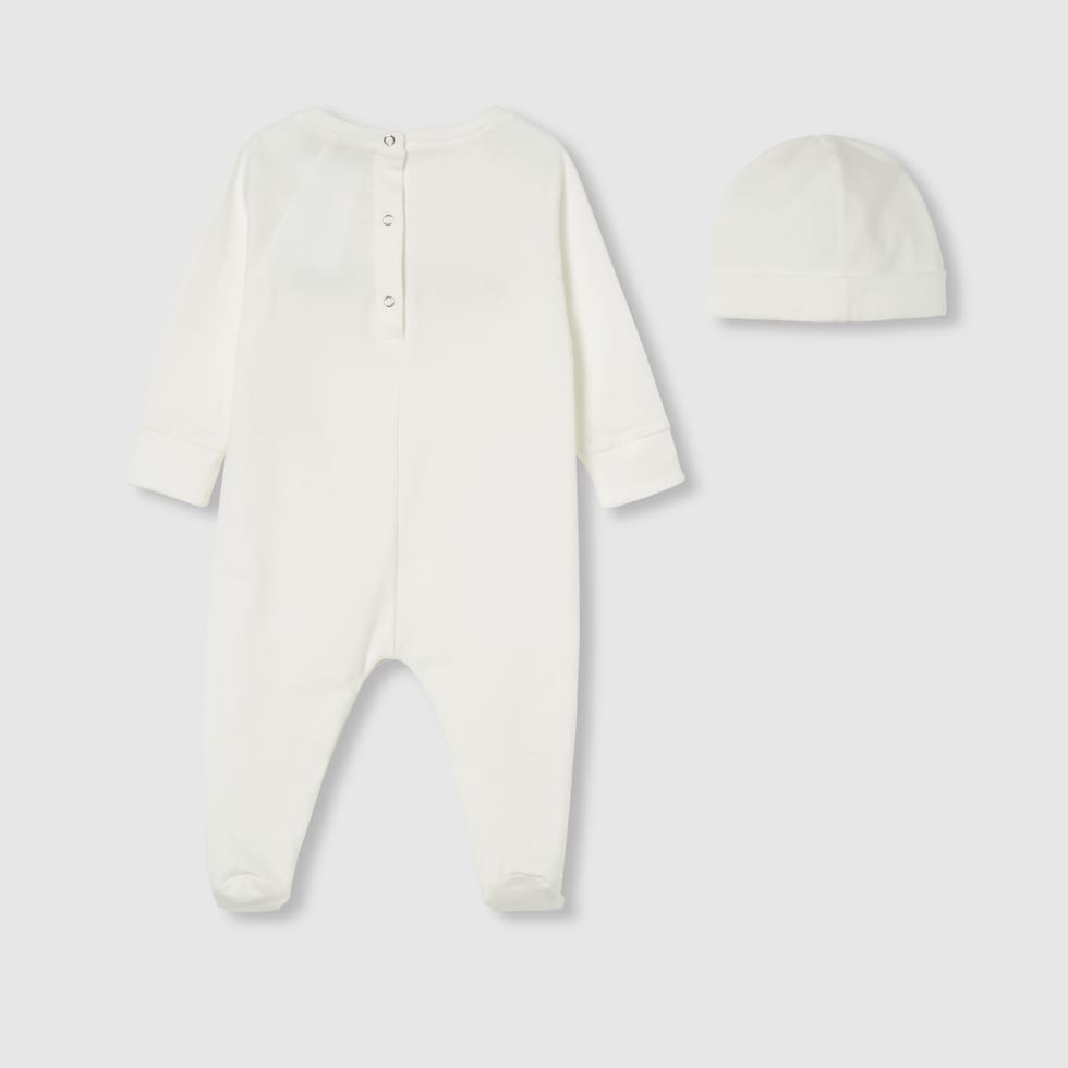 ベビー〕コットン 2ピース ギフトセットホワイト | GUCCI公式