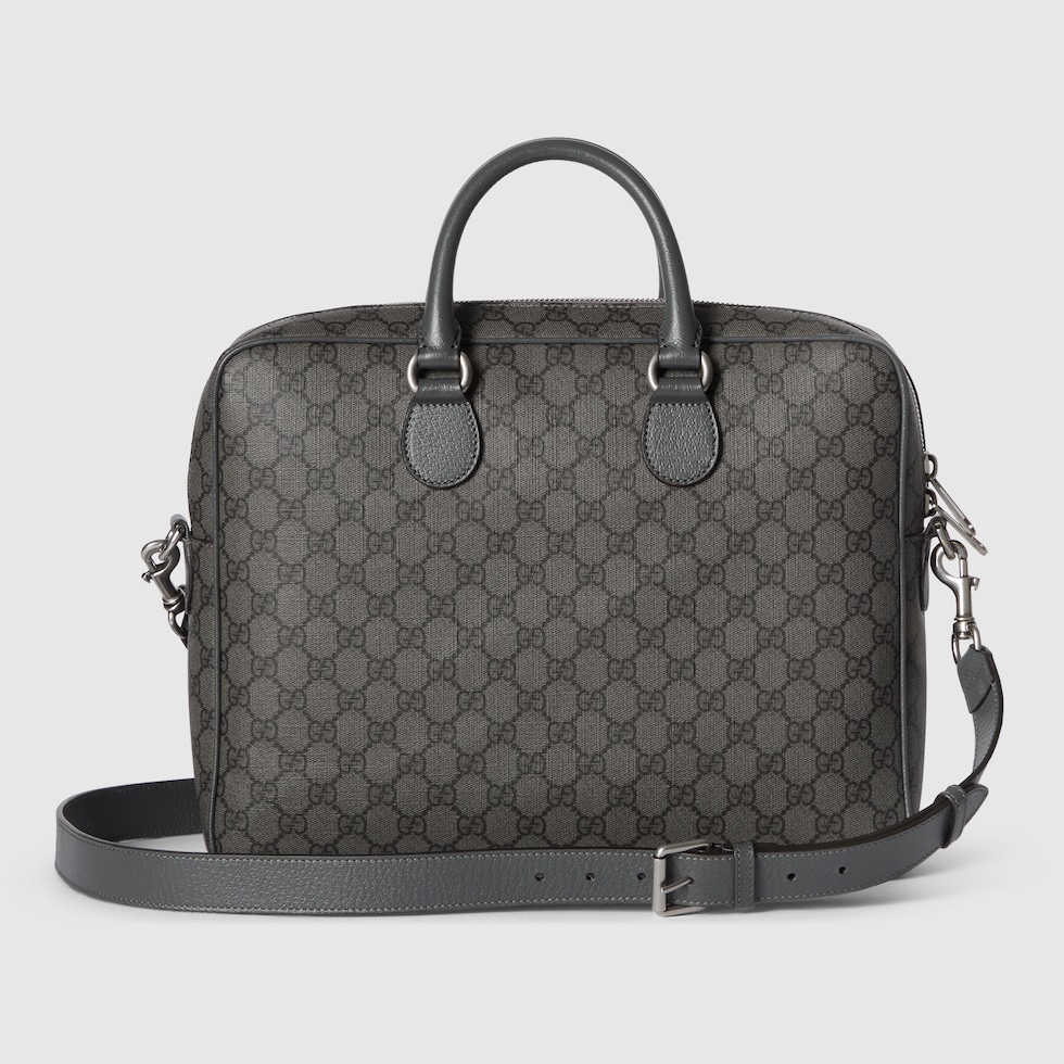 グッチ　ブリーフケース ジャンボ GG ミディアム ブリーフケースブラック レザー | GUCCI公式