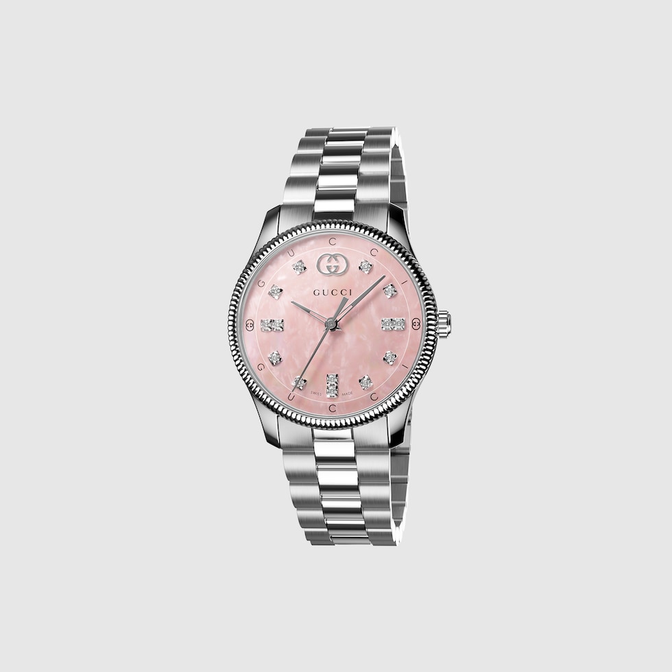 G-Timeless watch, 29mm in steel | GUCCI® US
