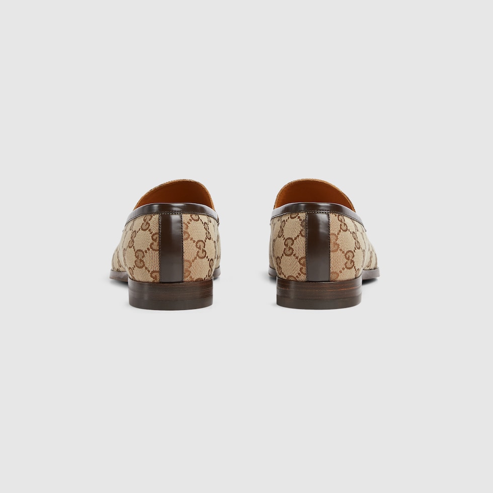 Gucci gg canvas loafers shop