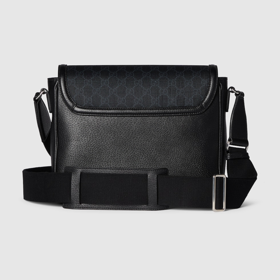 Gucci crossbody black leather bag on sale