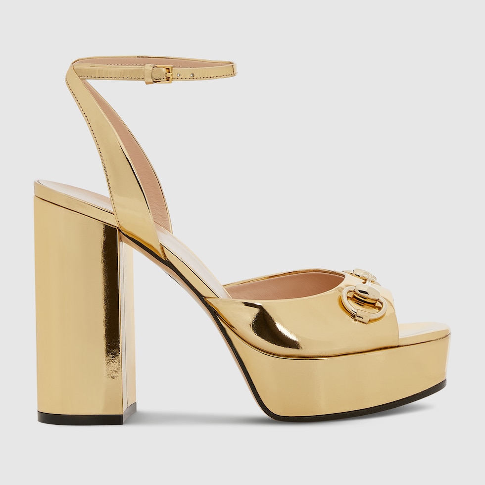 Platform sandals gucci on sale