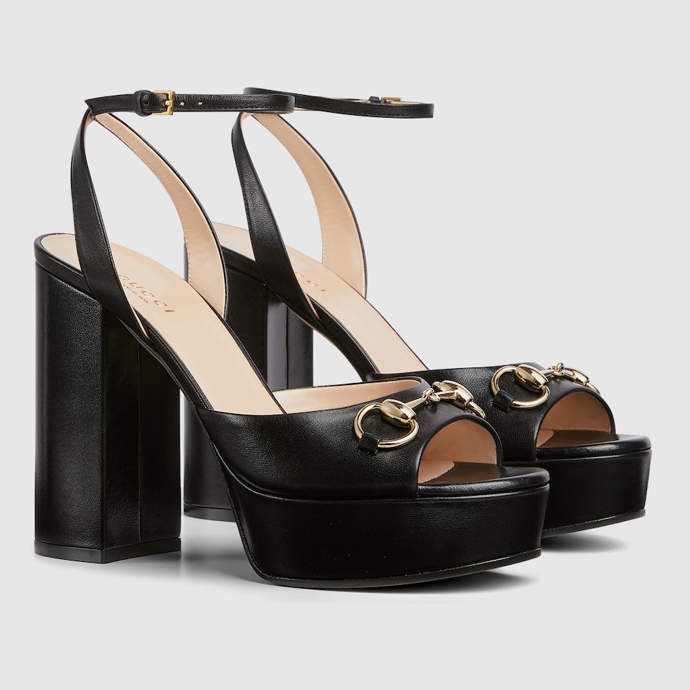 Sandale compensée gucci new arrivals