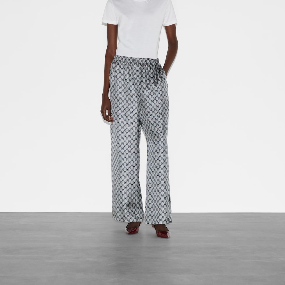 パンツ GUCCI 'satin' pants Gucci Satin Straight-Leg Pants - Clothing - Save Extra 10