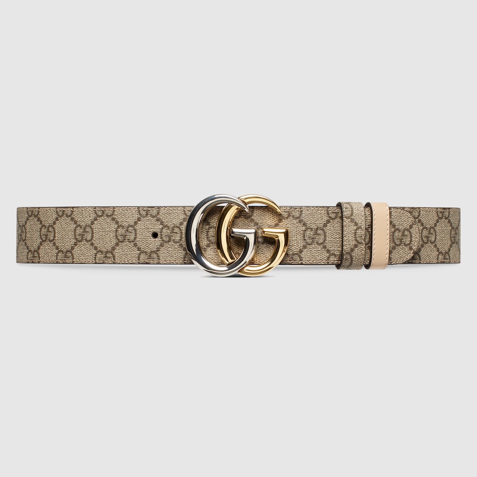 Gucci reversible black pink belt online