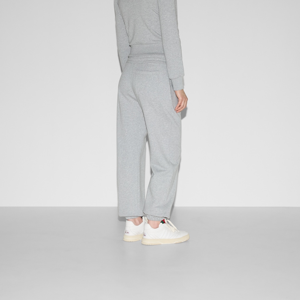 パンツ GUCCI White/grey jogging trousers in technical jersey 789217_XJGLG_1160_004_100_0000