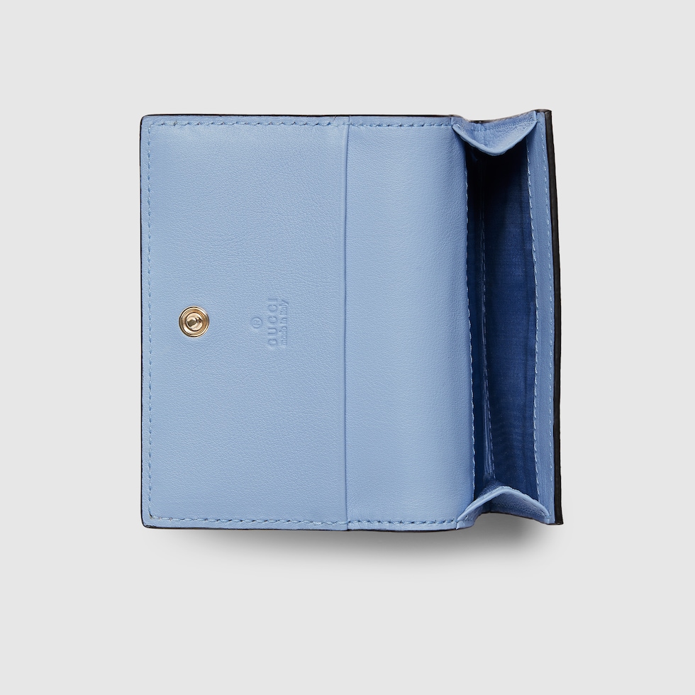 GUCCI 名刺入れ ピンク GGロゴ付き