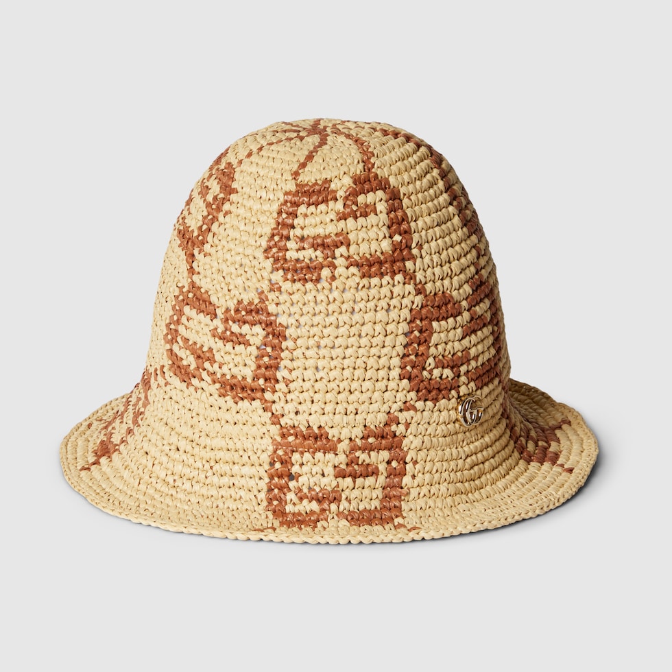 GUCCI Sherry Line original GG canvas Bucket Hat Cap Men L