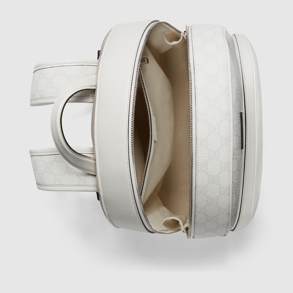 White gucci backpack on sale