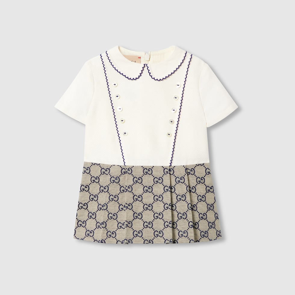 Baby GG canvas dress