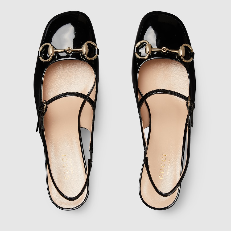 Gucci horsebit heels hot sale