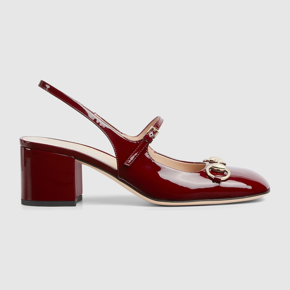 Gucci red pumps online