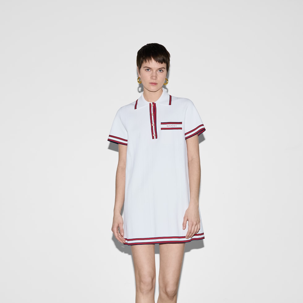 トップス Scalloped Polo Dress TIPPED POLO DRESS– U.S. Polo Assn.