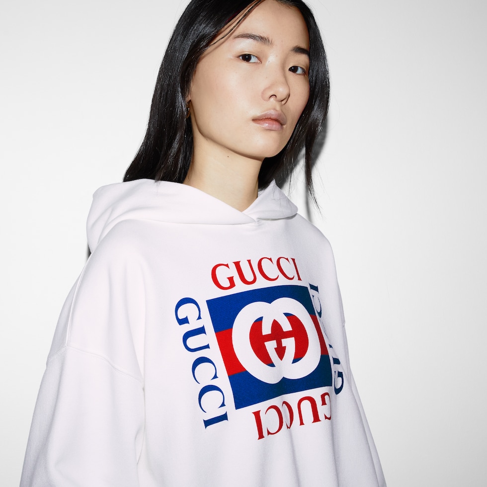 スウェット・トレーナー GUCCI White Cotton Sweatshirt 楽天市場】グッチ GUCCI（カラーホワイト）（スウェット