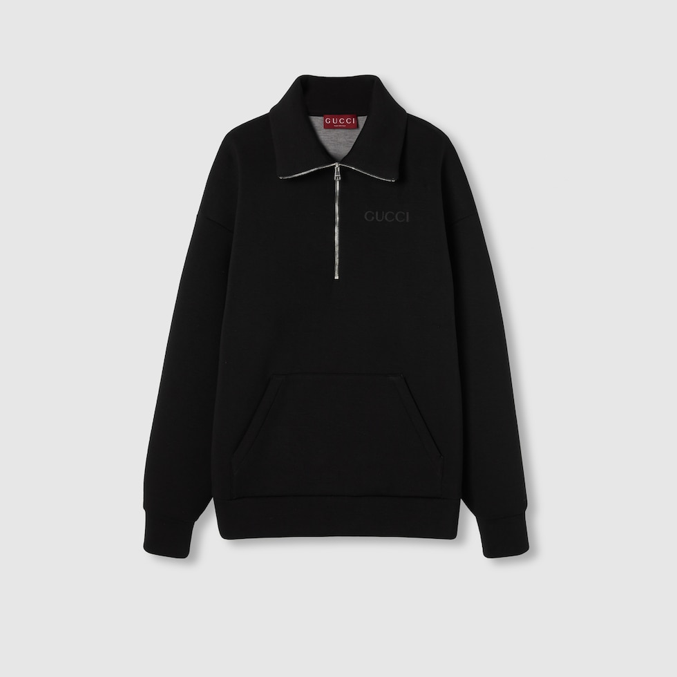 Gucci zip sweater hotsell