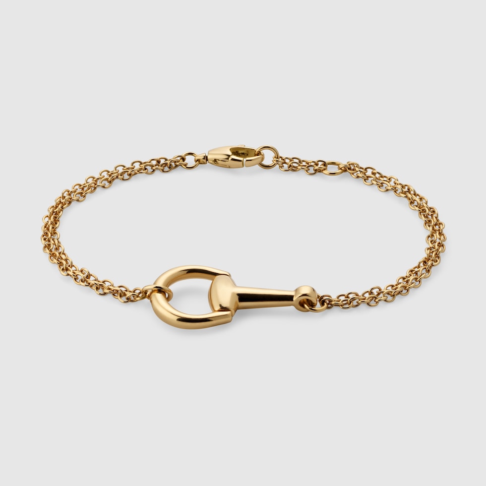 大切な bracelet chain Horsebit 18k in US GUCCI® | gold yellow 18k その他