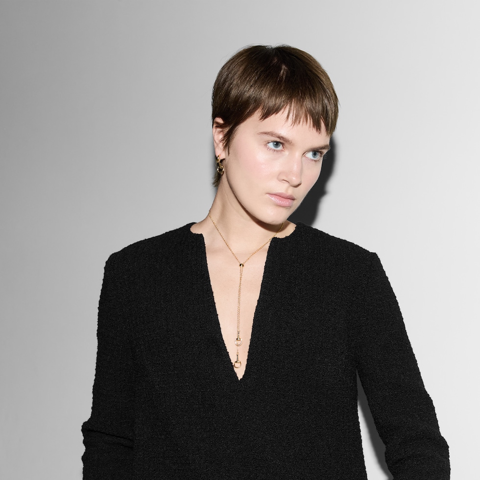 ホースビット〕18K ペンダント ネックレス ・18K イエローゴールド | GUCCI公式