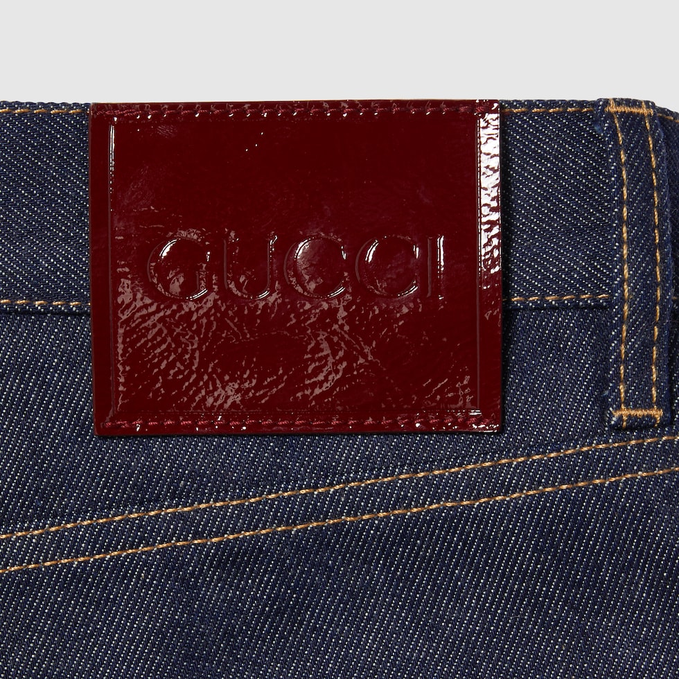 GUCCI グッチ 24SS バギーデニムパンツ ジーンズ 758153 XDCU0