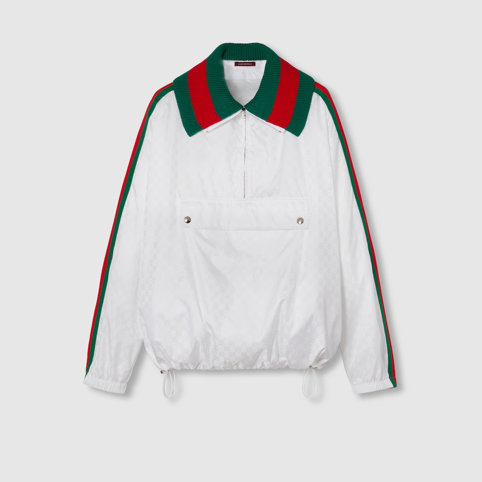 【関税＆送料込み】Gucci Jackets White GG jacquard denim jacket in white | GUCCI® US
