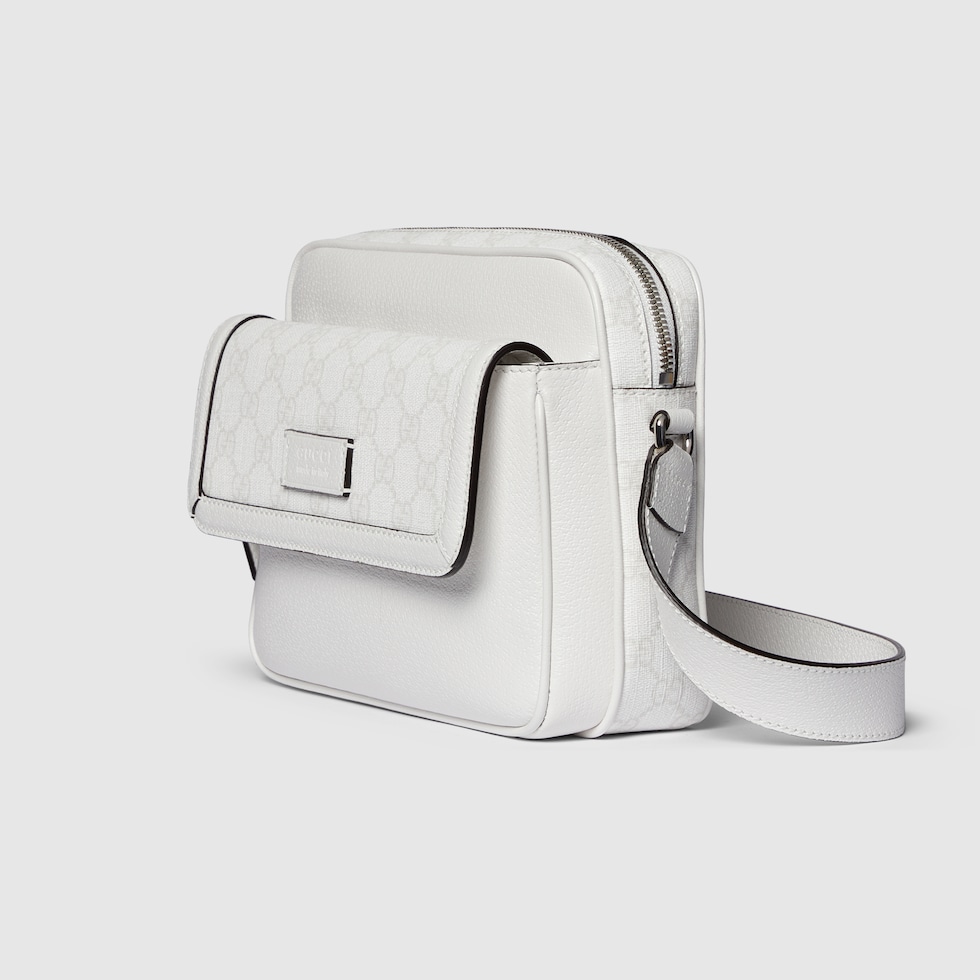 White gucci crossbody bag on sale