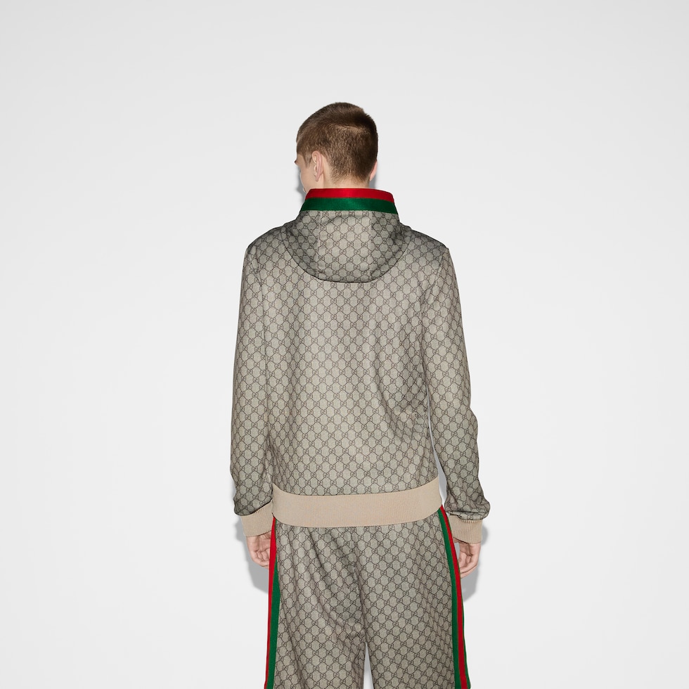 GUCCI グッチ テクニカルジャージー 2way トラックフーディー
