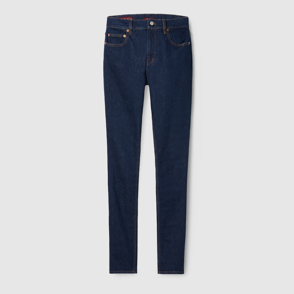 デニム・ジーパン GUCCI Women Denim Pants 812603XDC73 4100 DARK BLUE 812603_XDC73_4100_002_100_0000