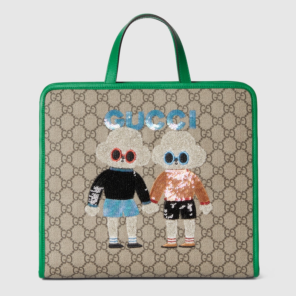 Gucci bag with dog design sale