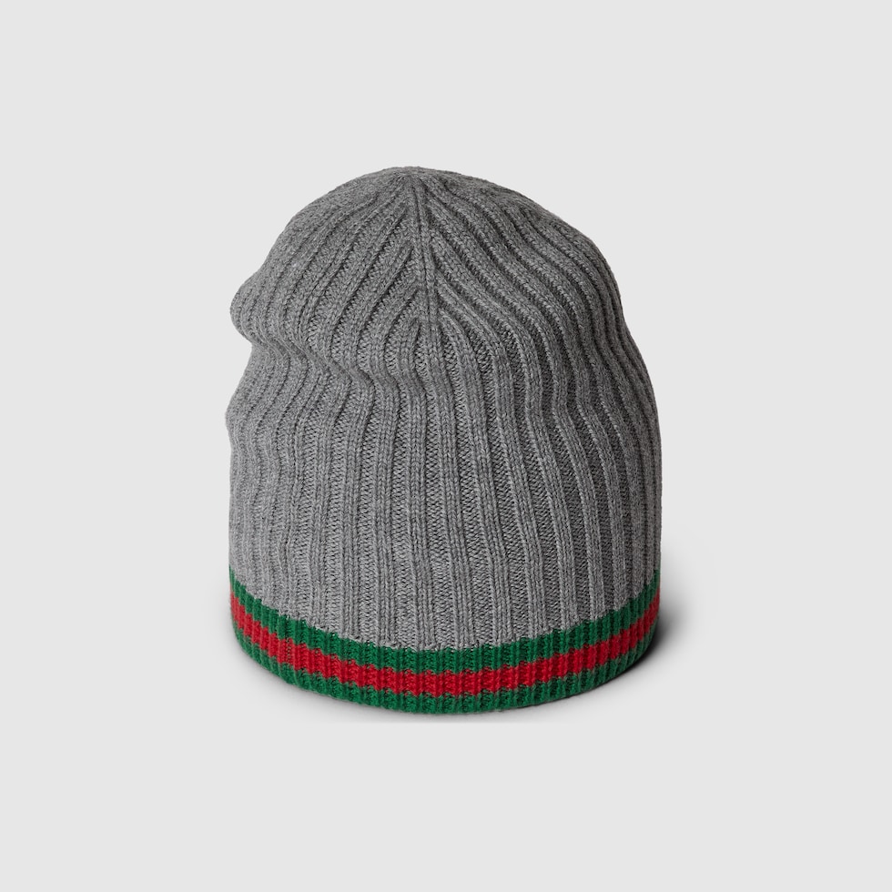 Bonnet gucci gris sale