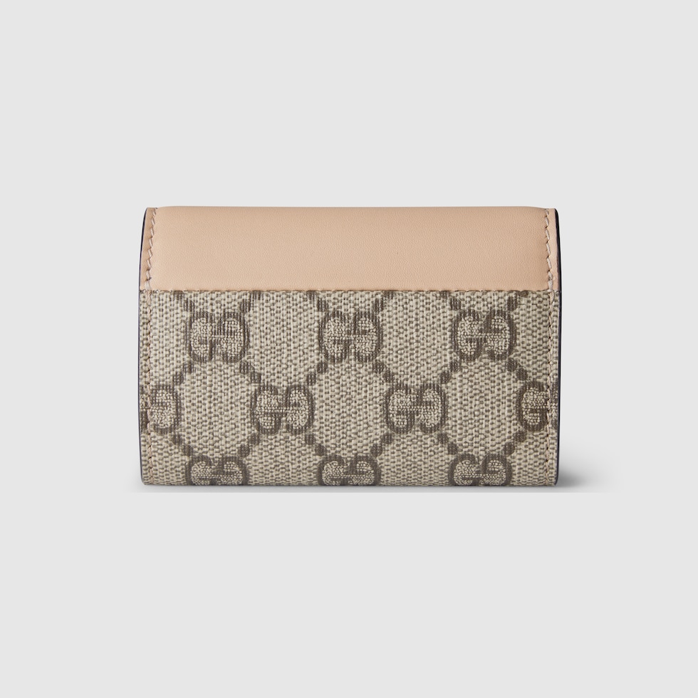 GUCCI レザーキーケース ブラック/ベージュ 795649_AADQE_5741_009_080_0000