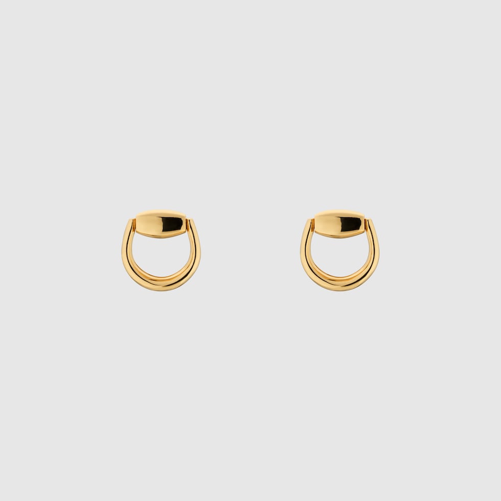 Gucci stud earrings gold new arrivals