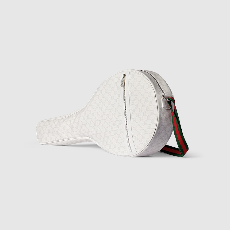 GG racket holder in white GG Tender | GUCCI® US