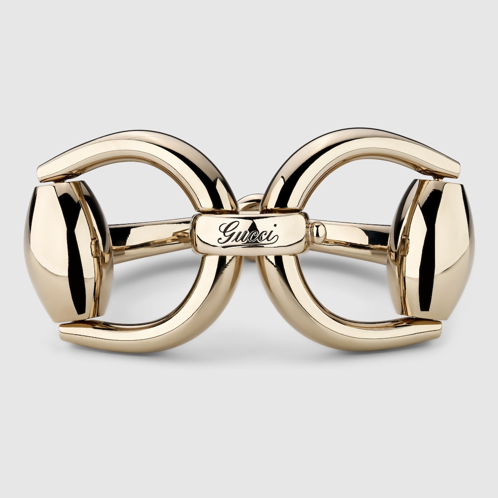 【超希少】BambooHosebit Bracelet / Gucci Bamboo bracelet Gucci Brown in Metal - 53724029