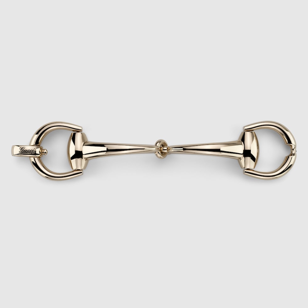 Gucci horsebit bracelet gold hotsell