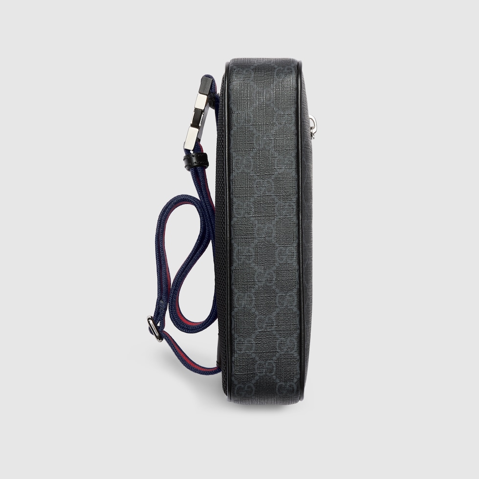 GG Black small belt bag in black GG Supreme | GUCCI® US