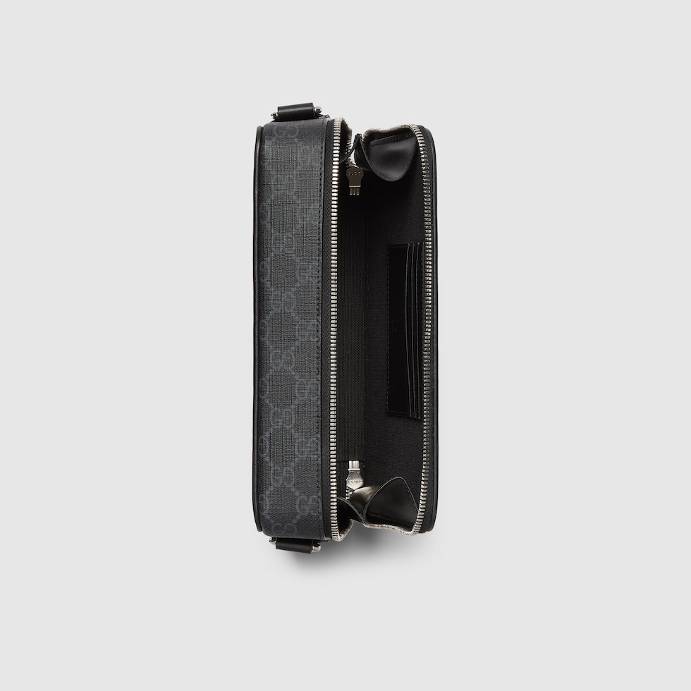 GG Black small shoulder bag in black GG Supreme | GUCCI® US GG Black small shoulder bag in black GG Supreme | GUCCI® US