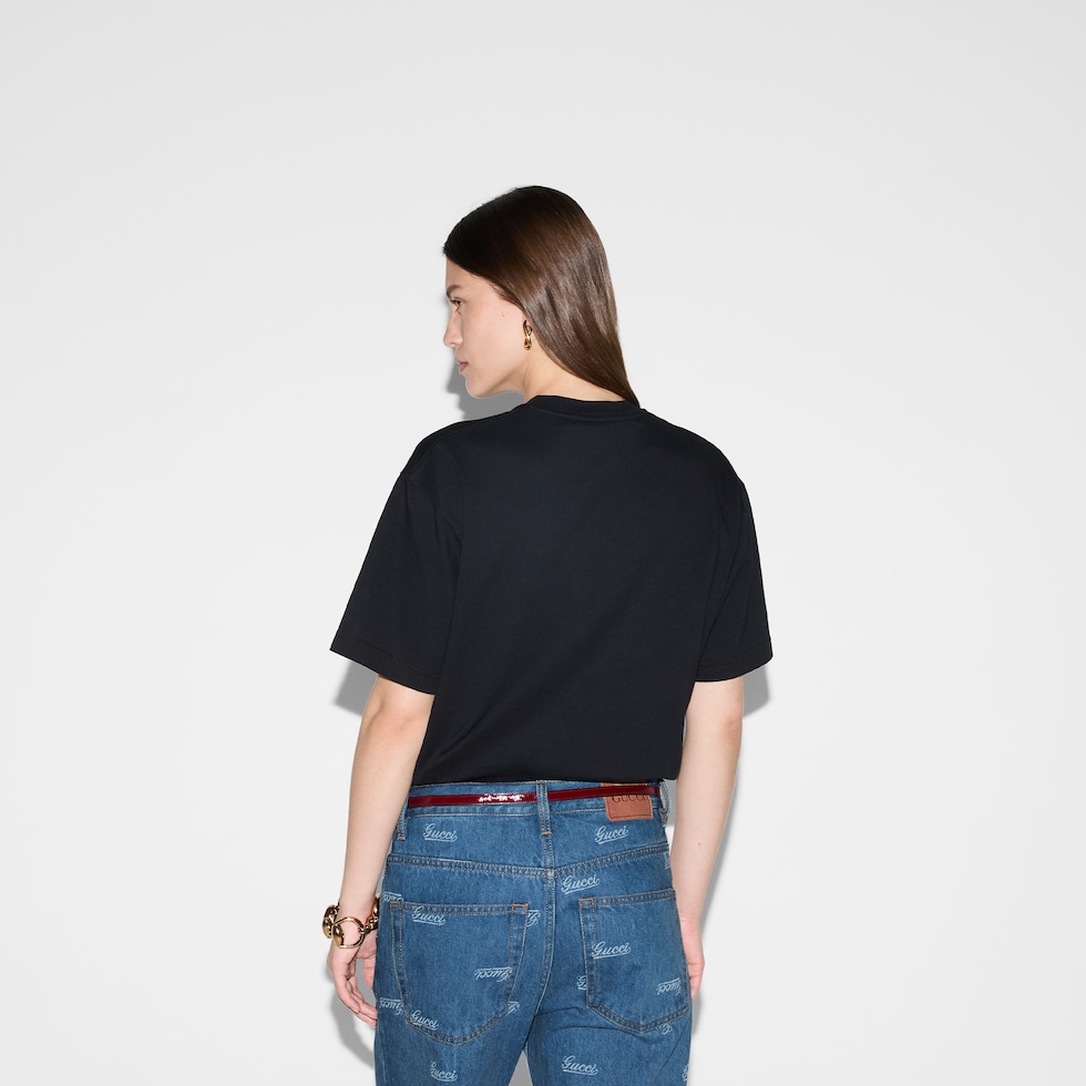 GUCCI ブラック　Tシャツ レディース　XS 788093_XJGL6_1082_003_100_0000