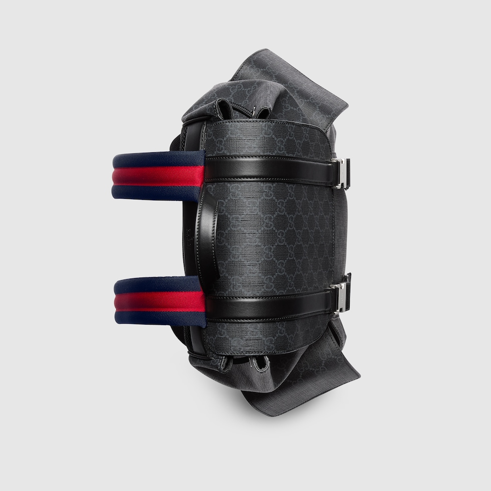 GUCCI GGスプリーム　バックパック GG Black large backpack in black GG Supreme | GUCCI® US