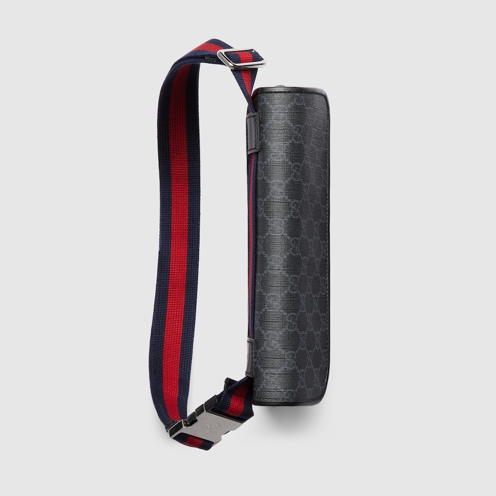 GG Black small belt bag in black GG Supreme | GUCCI® US
