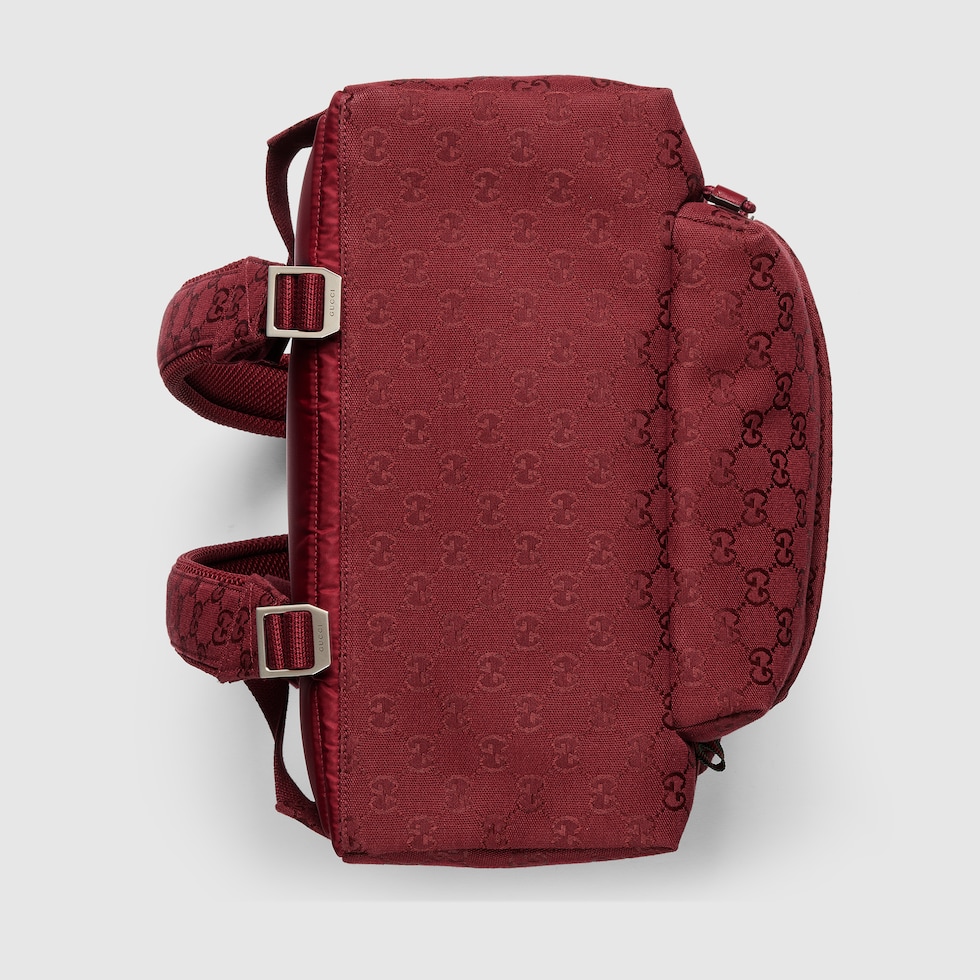 Gucci Nexus medium backpack in Rosso Ancora red GG canvas