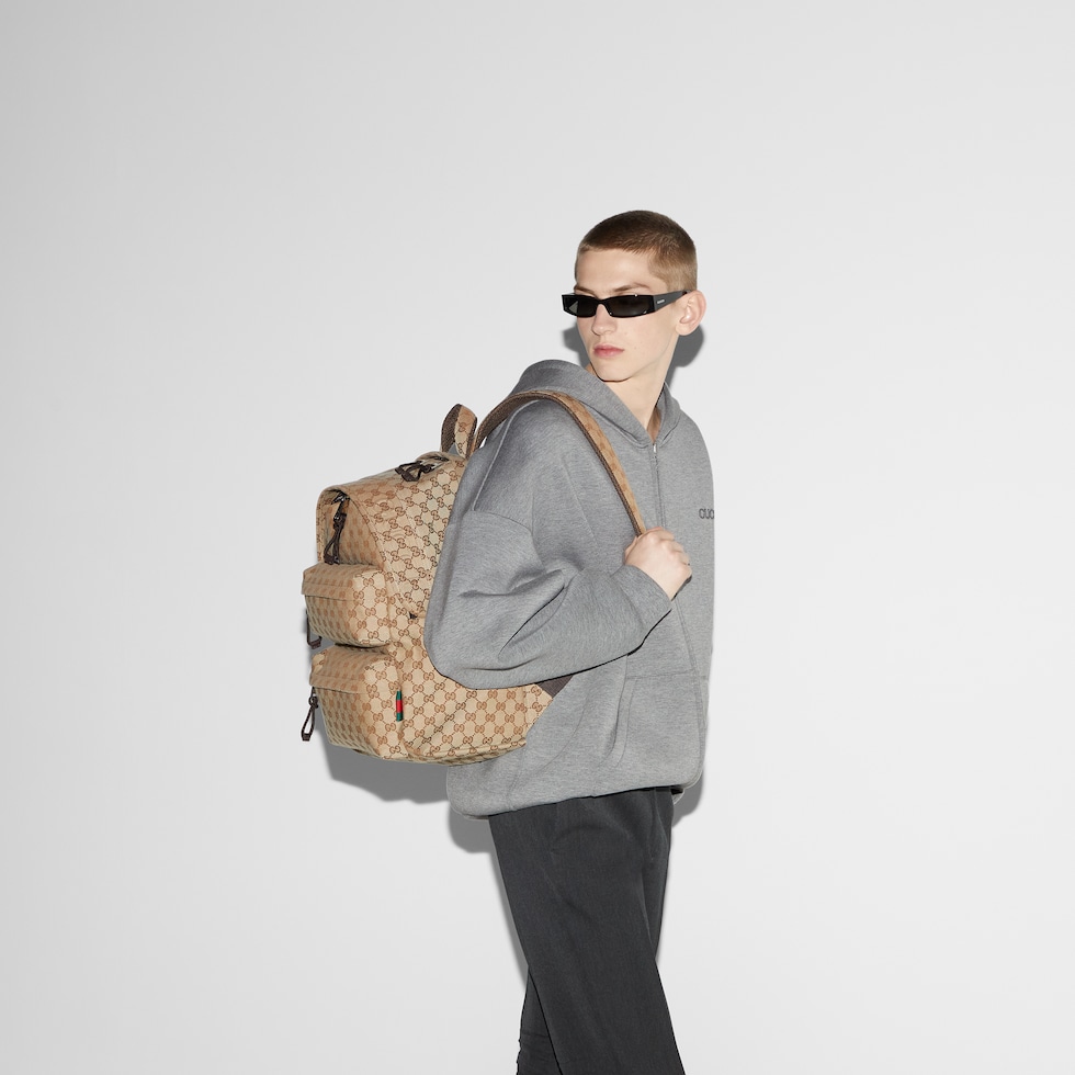 GUCCI - 希少 グッチ リュック GGキャンバス ジャッキー バック