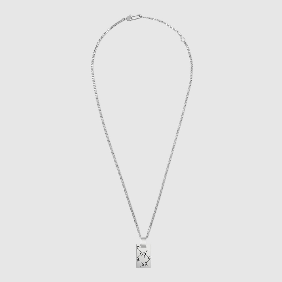 GG GHOST on sale Pendant 925 Silver necklace